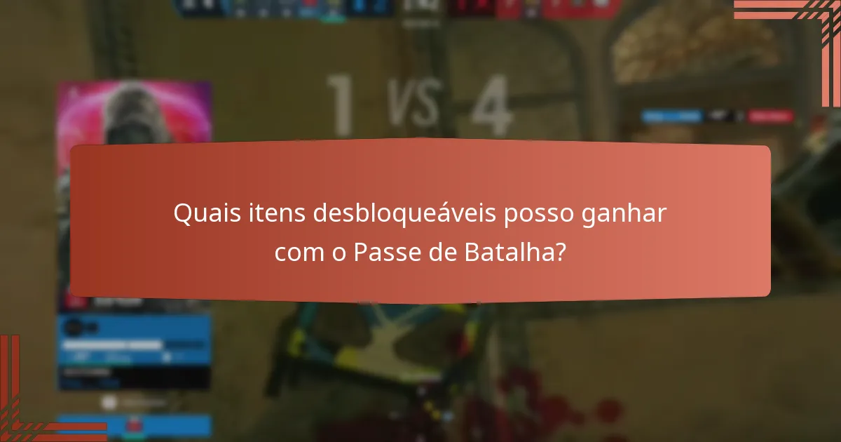 Como funciona o sistema de progressão no Passe de Batalha?